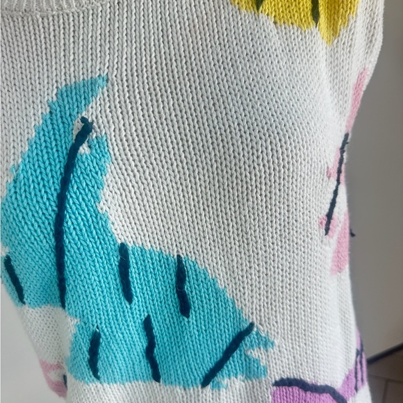 Colorful Abstract Patterned Sweater - Picture 2 of 4